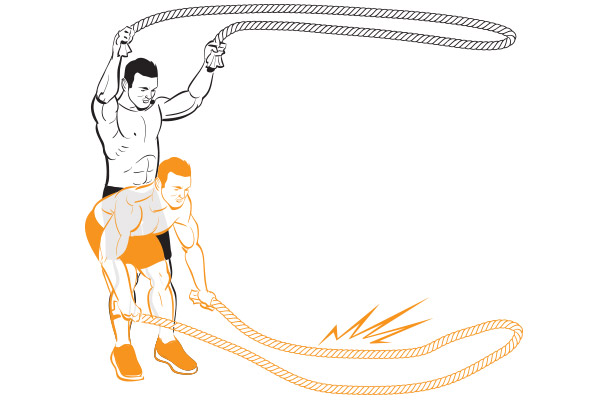 personal trainer - Sydney  - Battle Ropes